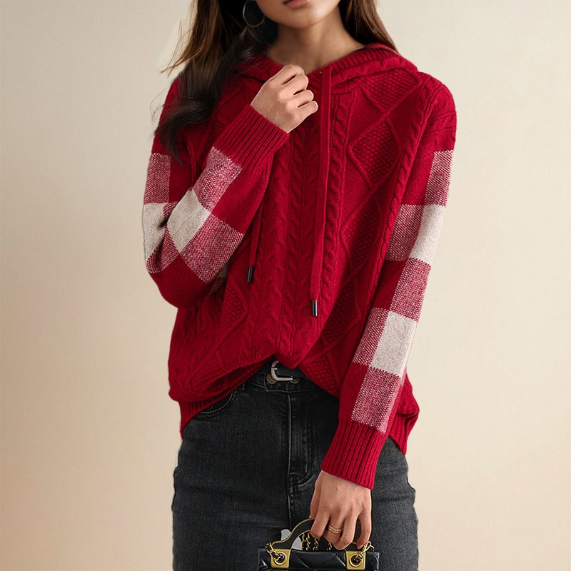 Oona - Stylish Velvet Sweater