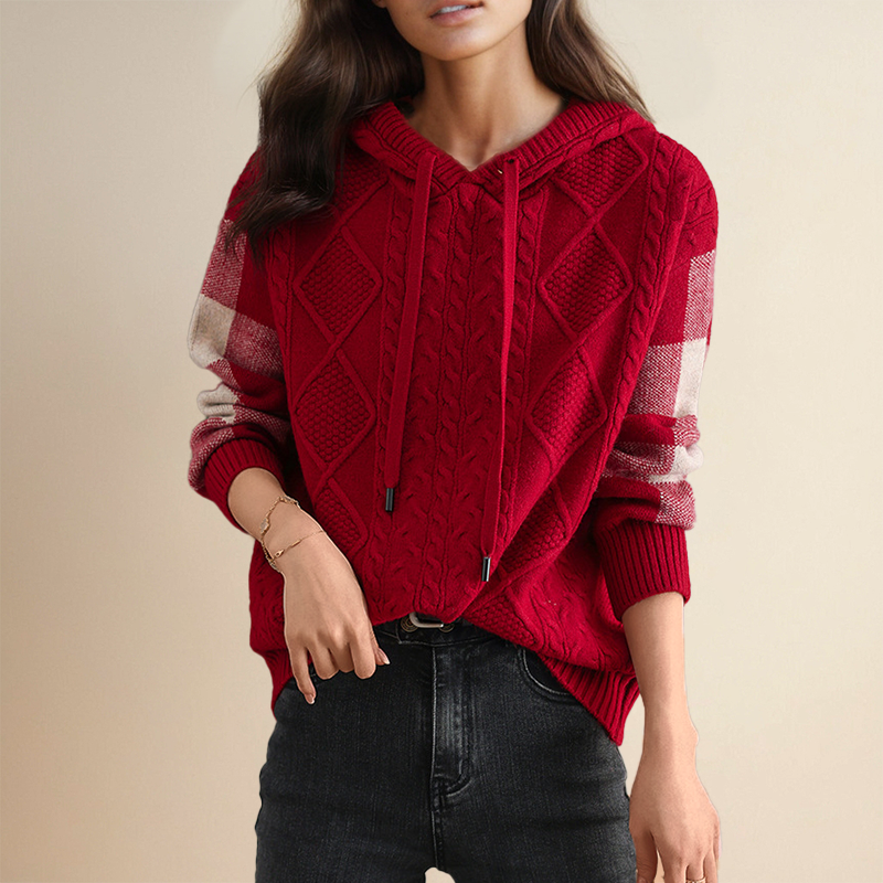 Oona - Stylish Velvet Sweater
