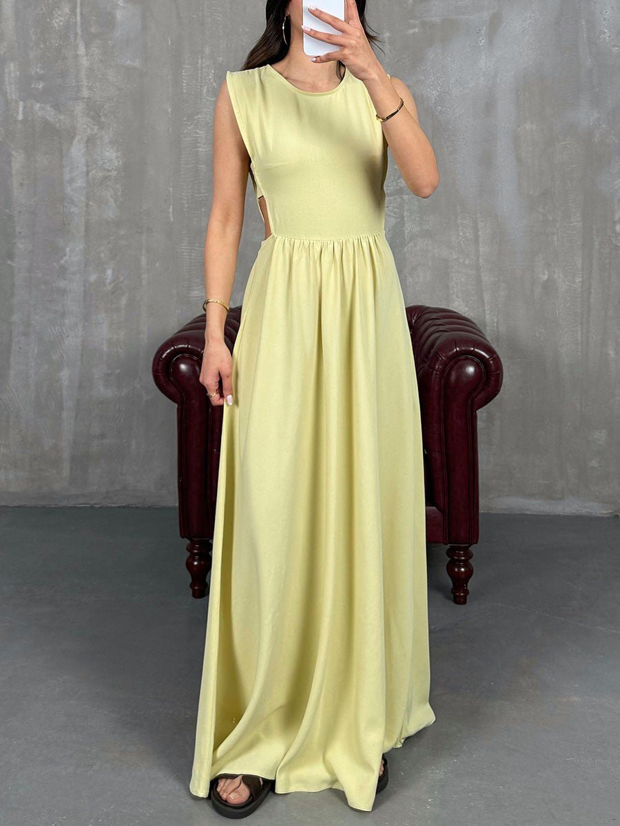 Delina | Cut-Out Maxi Dress