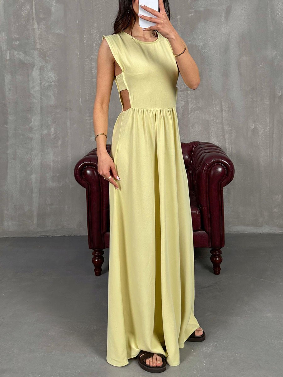 Delina | Cut-Out Maxi Dress