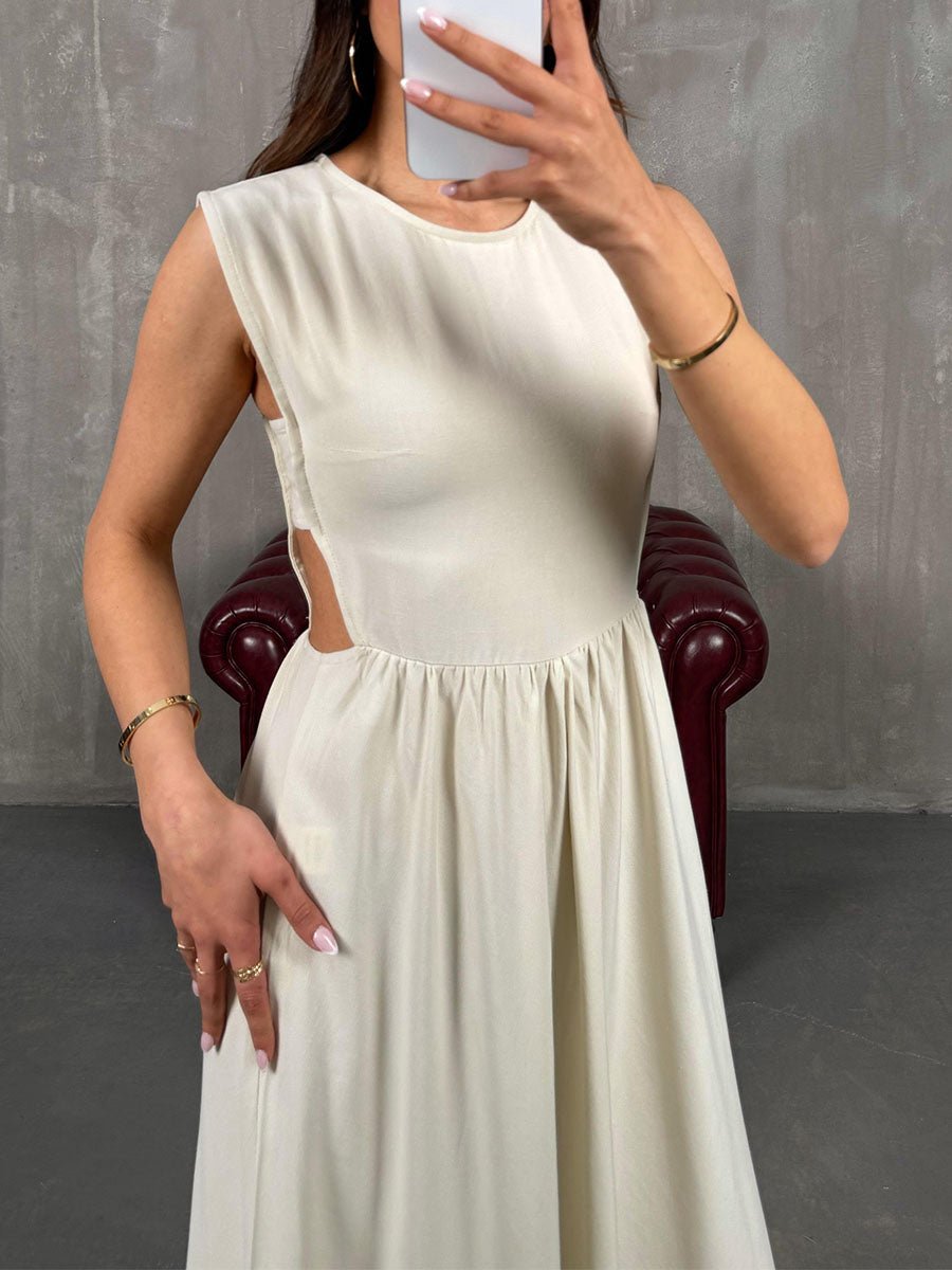 Delina | Cut-Out Maxi Dress