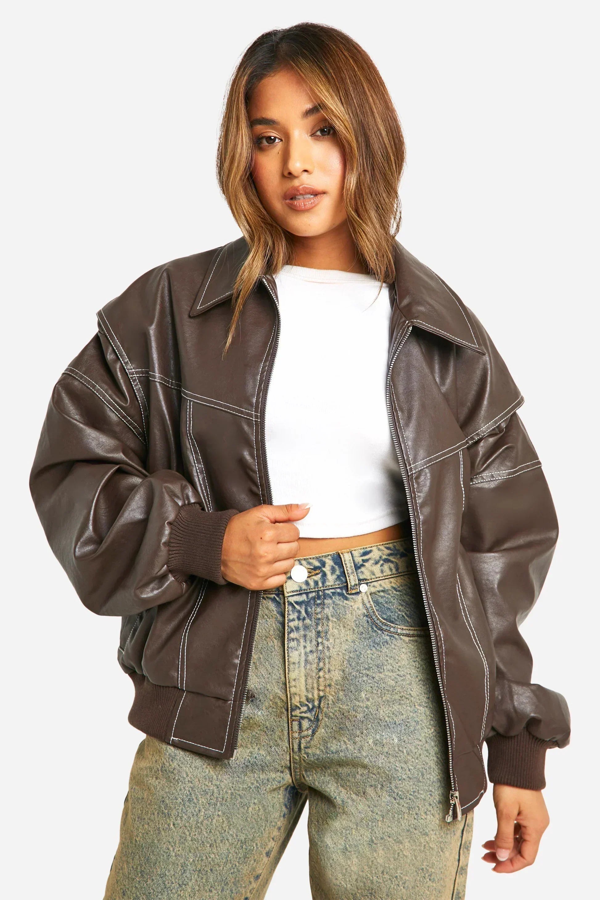 Maggie - Stylish Jacket with Handmade Details