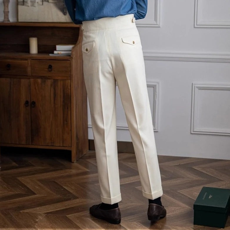 Steve | Italian style High-Waisted Trouser