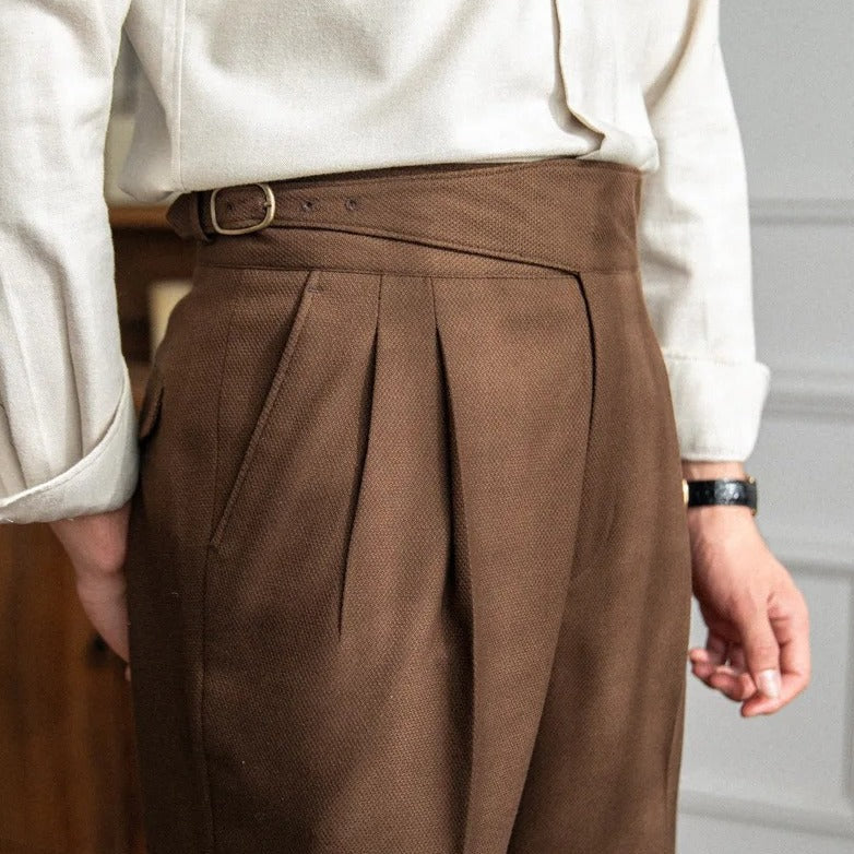 Steve | Italian style High-Waisted Trouser