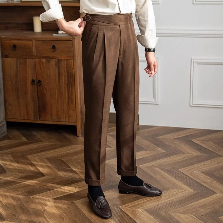 Steve | Italian style High-Waisted Trouser
