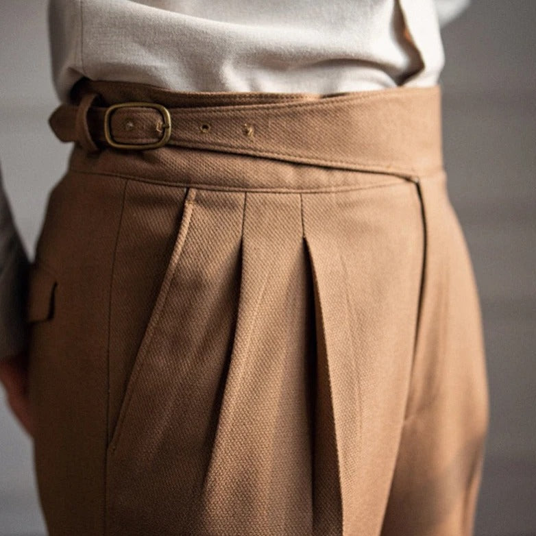 Steve | Italian style High-Waisted Trouser