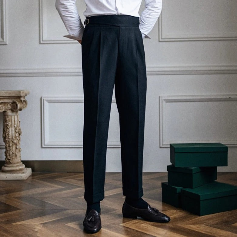 Steve | Italian style High-Waisted Trouser
