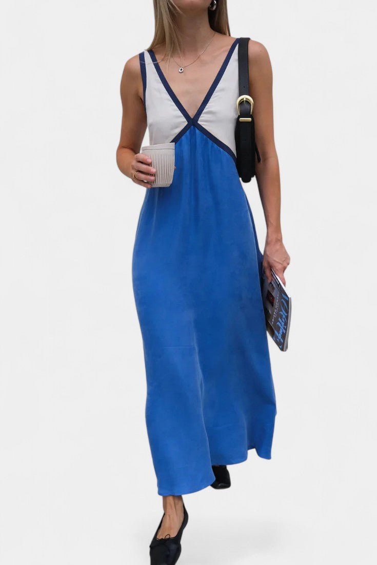 Diamond | Lightweight V-Neck Maxi Dress