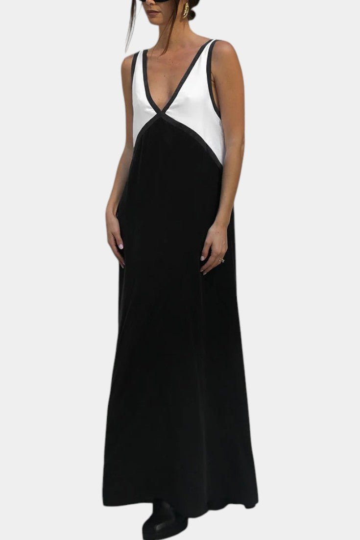 Diamond | Lightweight V-Neck Maxi Dress