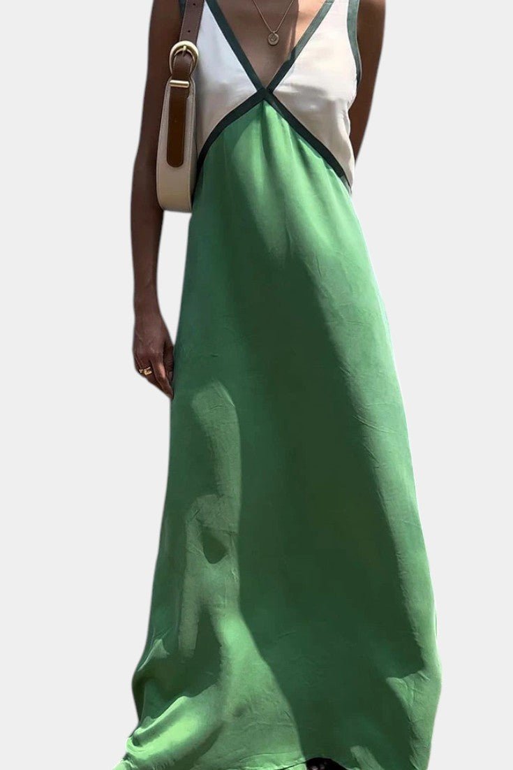 Diamond | Lightweight V-Neck Maxi Dress