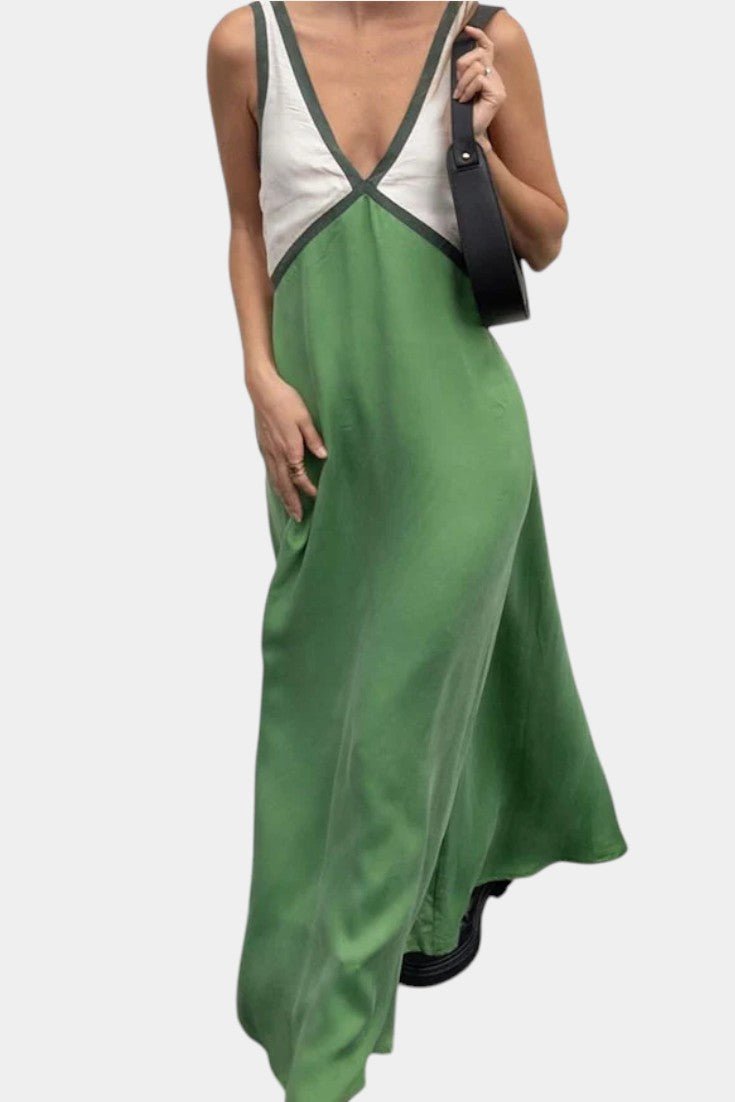 Diamond | Lightweight V-Neck Maxi Dress
