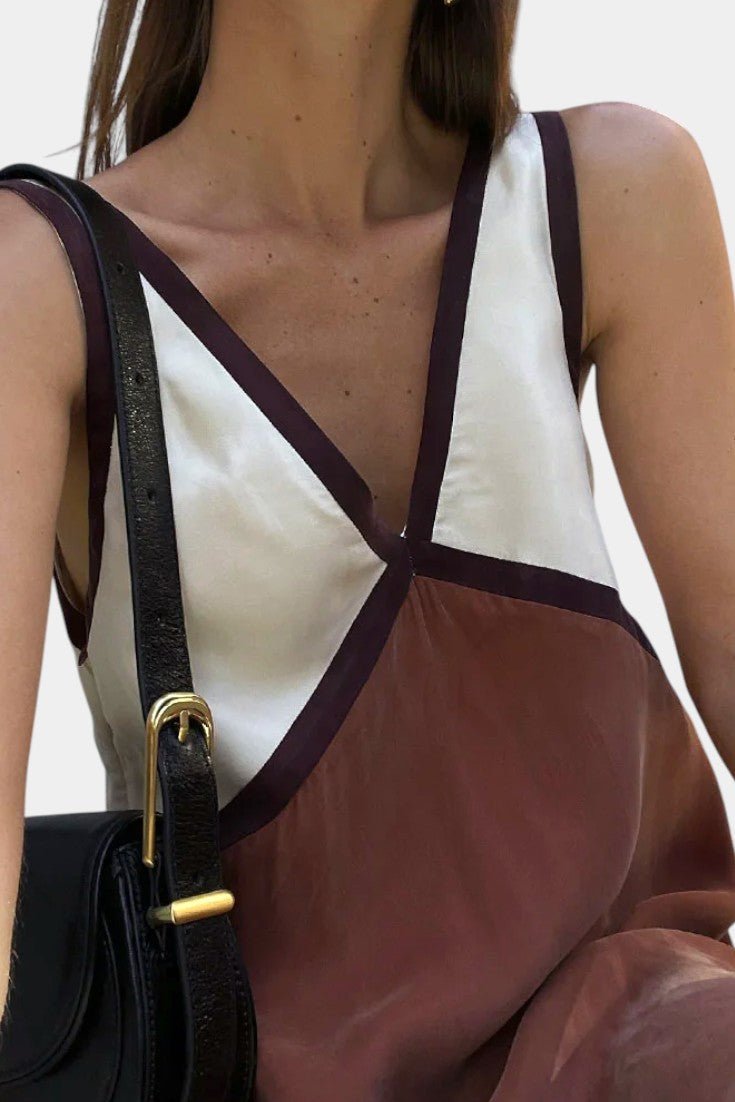 Diamond | Lightweight V-Neck Maxi Dress