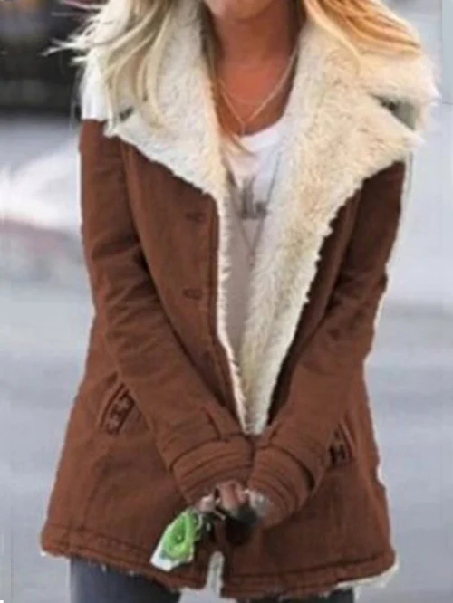 Grace - Comfortable Fleece Lined Coat