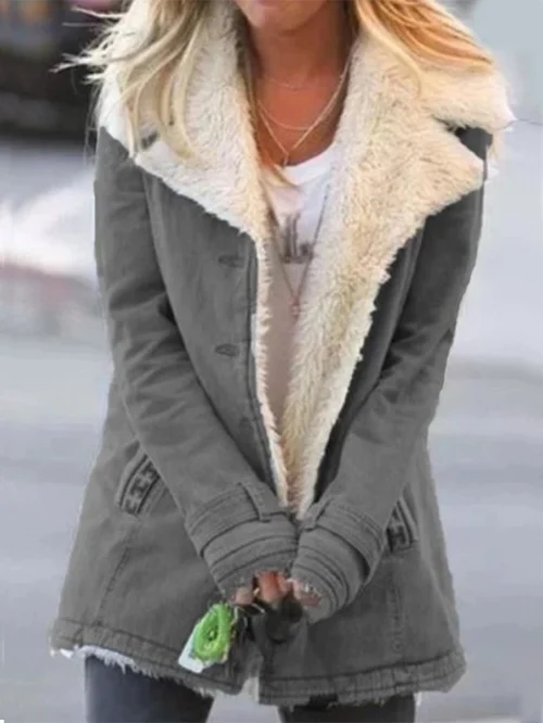 Grace - Comfortable Fleece Lined Coat