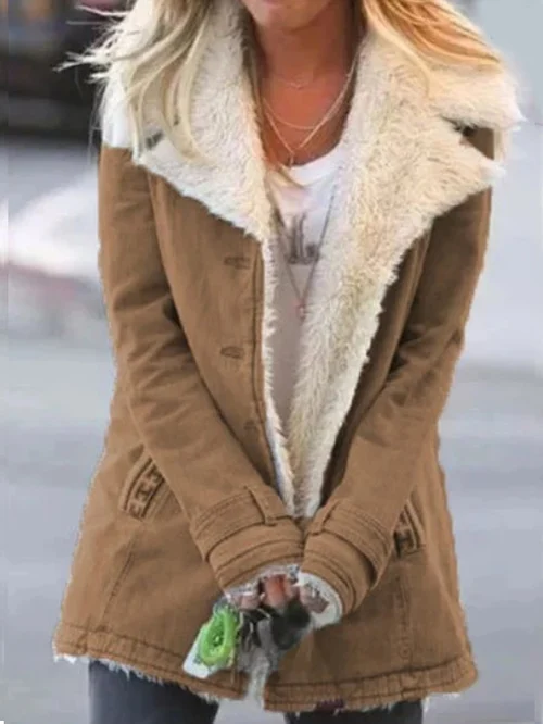 Grace - Comfortable Fleece Lined Coat