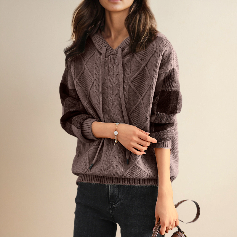 Oona - Stylish Velvet Sweater