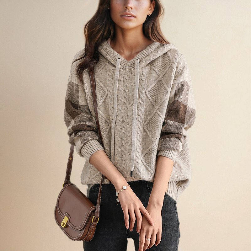 Oona - Stylish Velvet Sweater