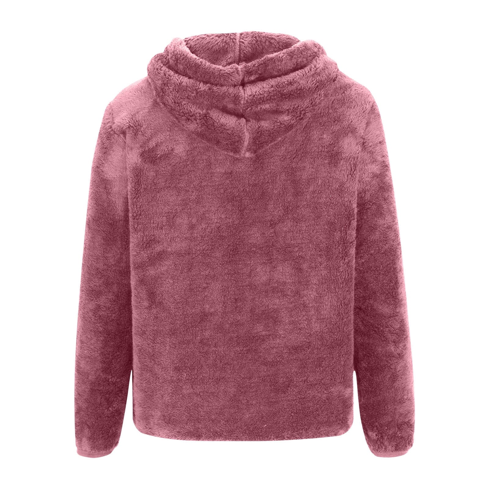 Naomi - Super Soft Coral Fleece Sweatshirt