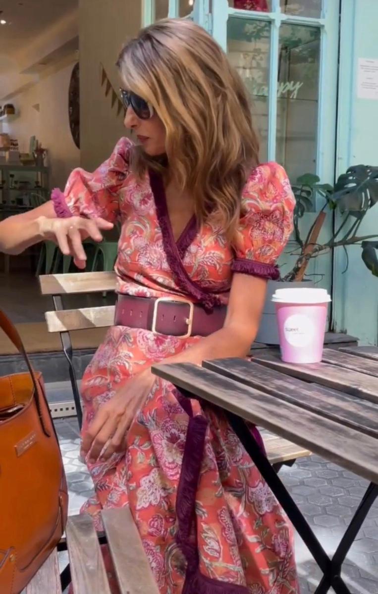 Elise | Soft Pink Maxi Dress