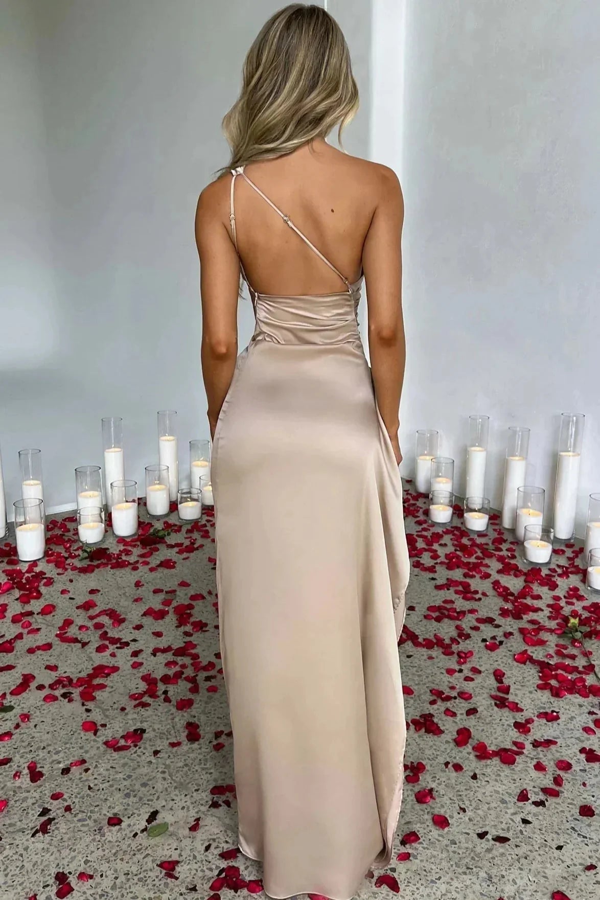 Emberly | One-Shoulder Maxi Dress