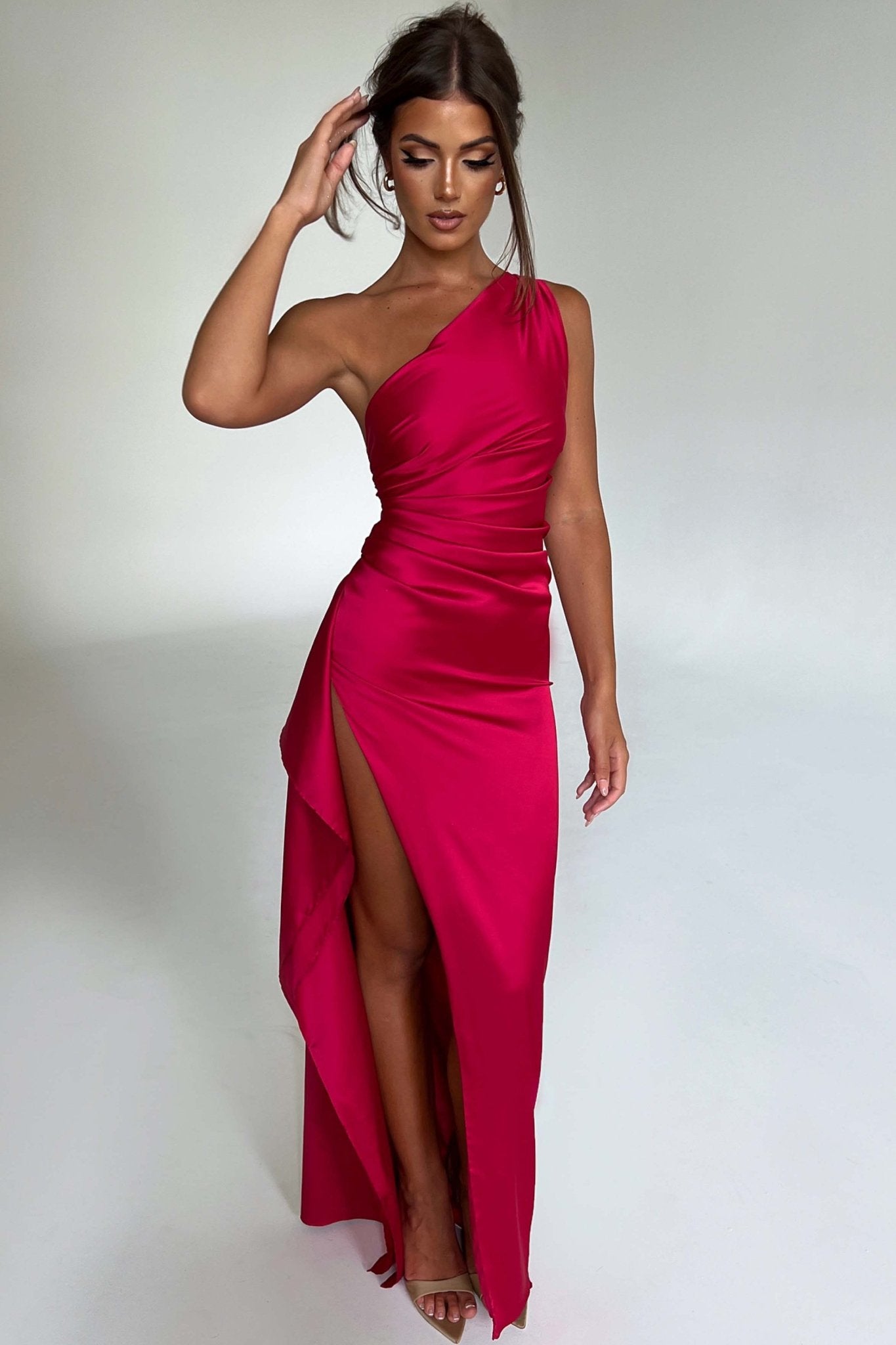 Emberly | One-Shoulder Maxi Dress