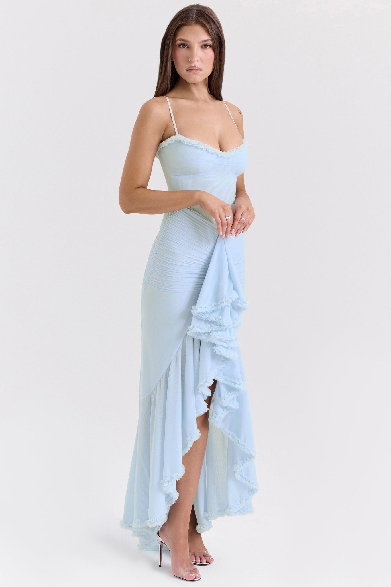 Gabbi | Ruffled Maxi Dress