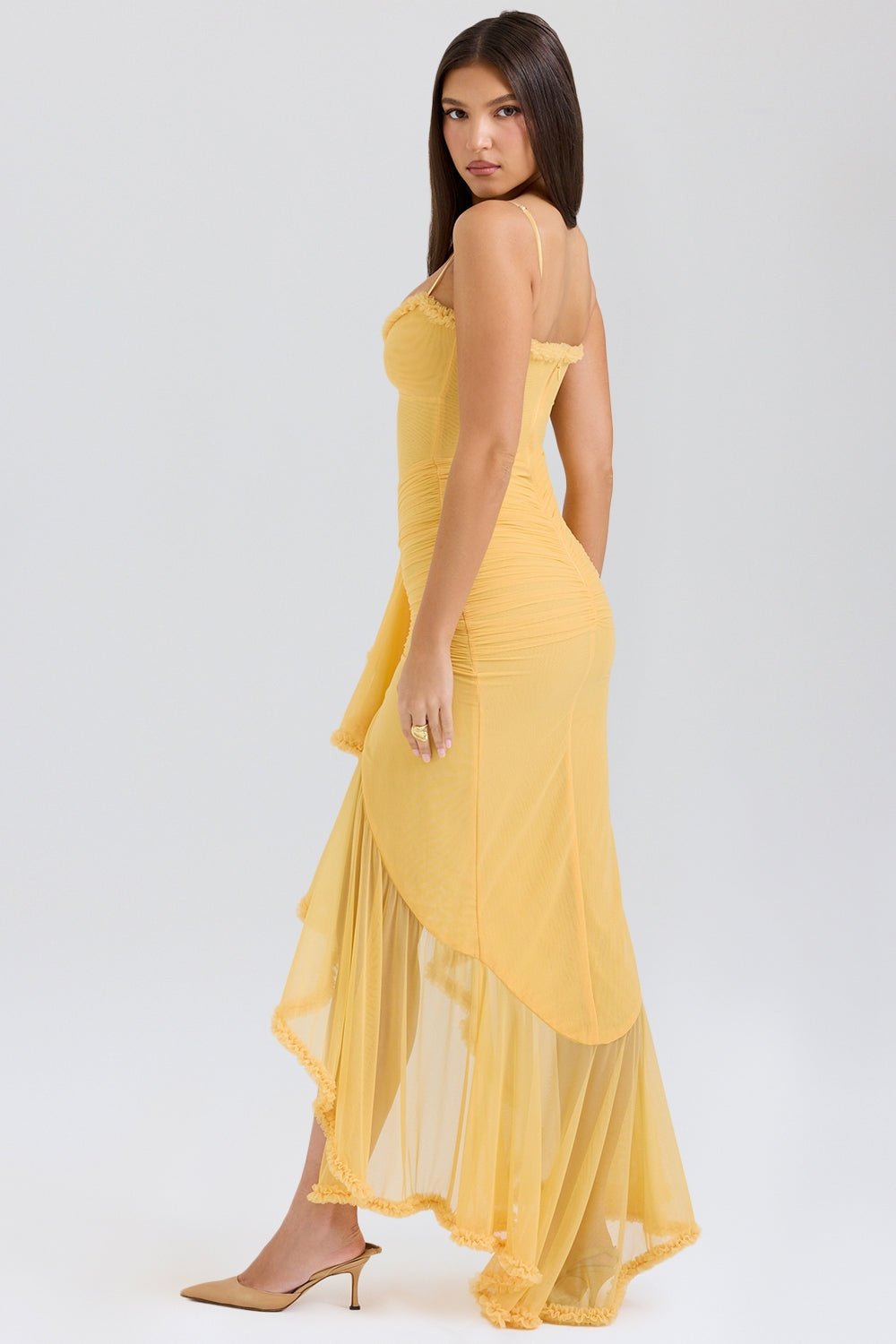 Gabbi | Ruffled Maxi Dress