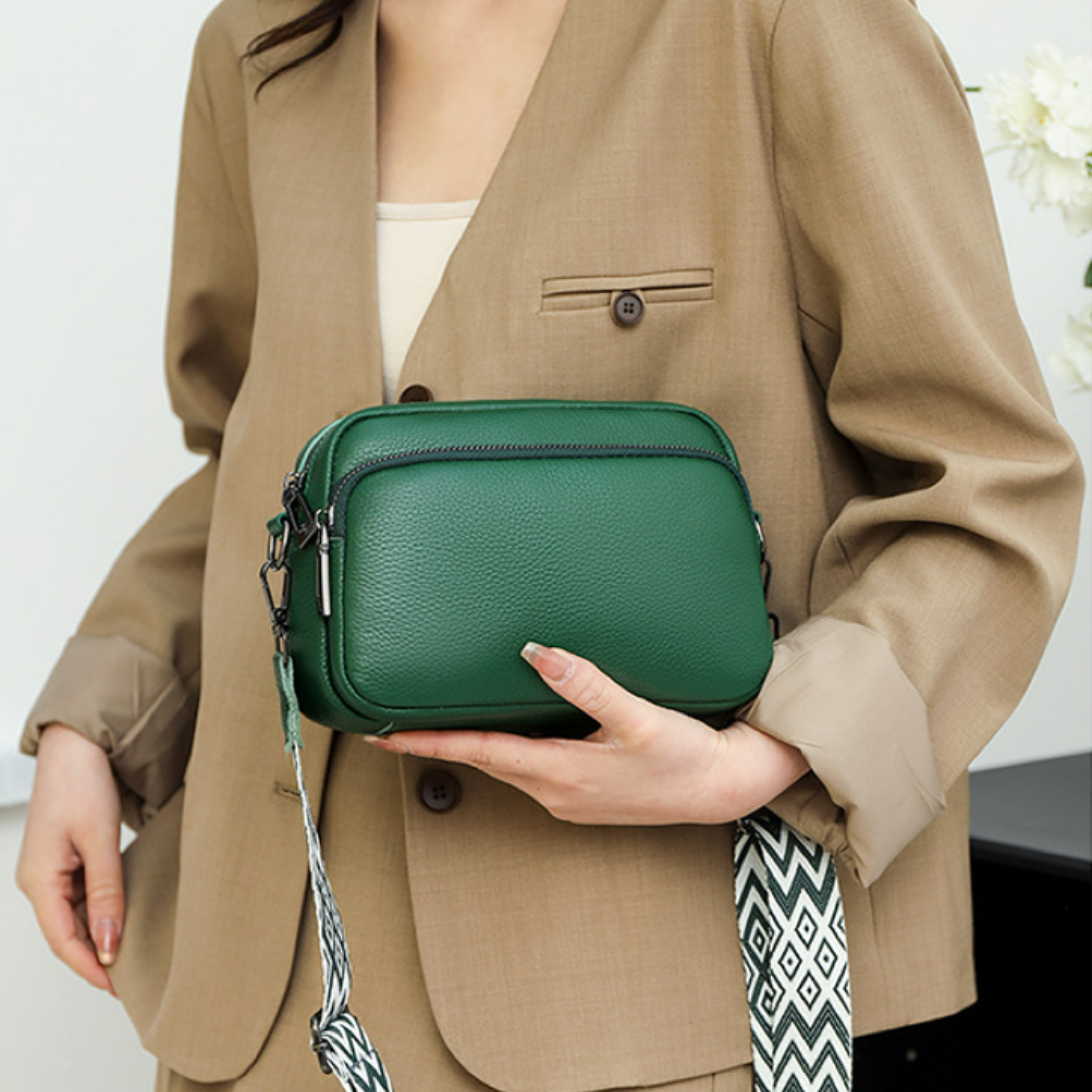 Small Satchel Crossbody Bag