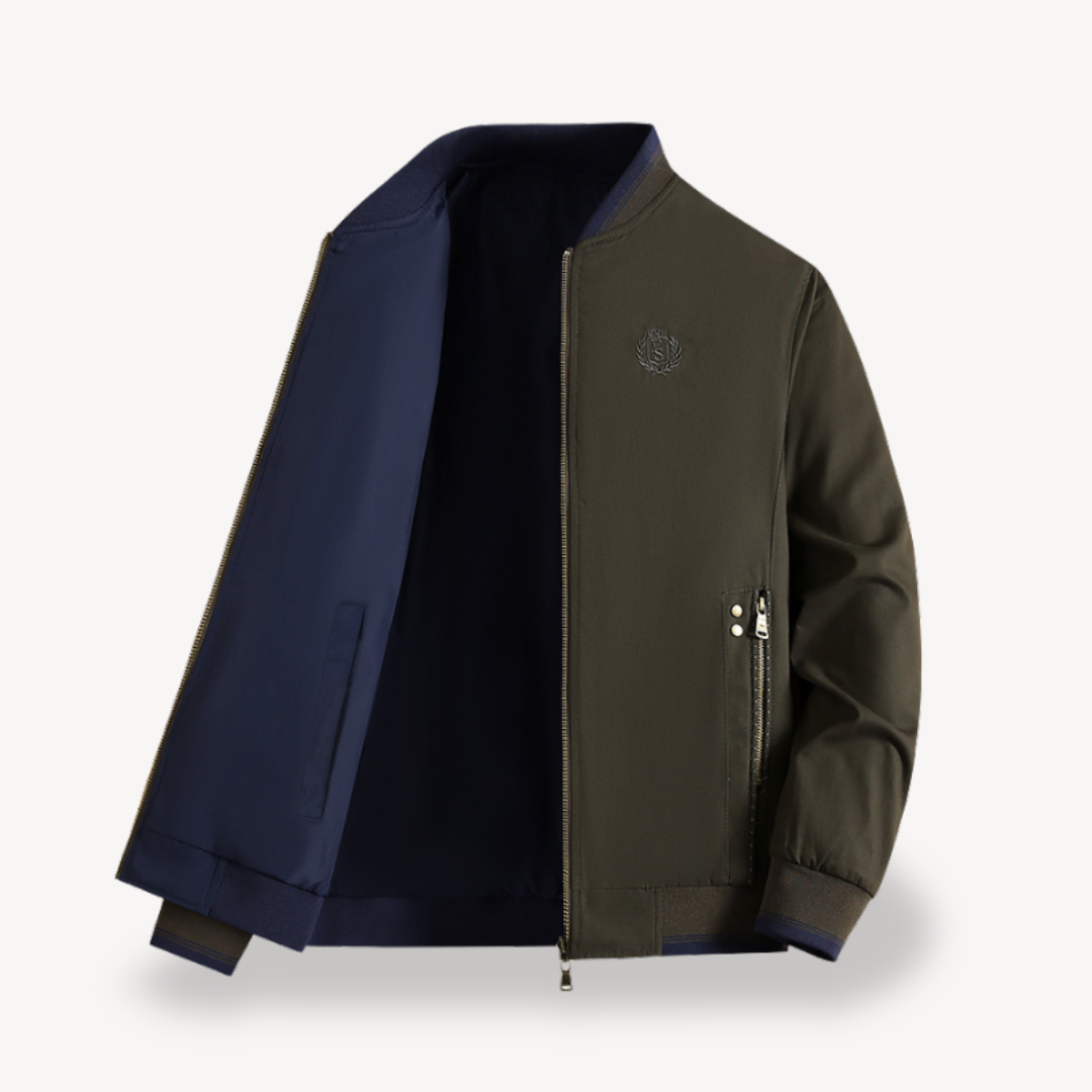 Loro | Reversible Formal Bomber Jacket