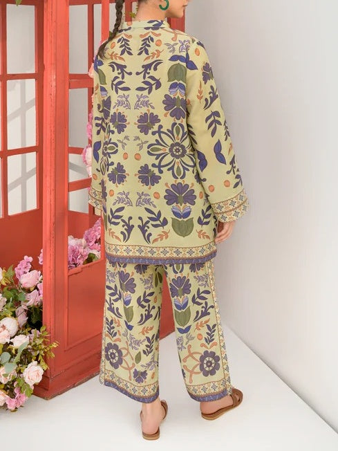 Elegant Floral-Printed Co-ord Set