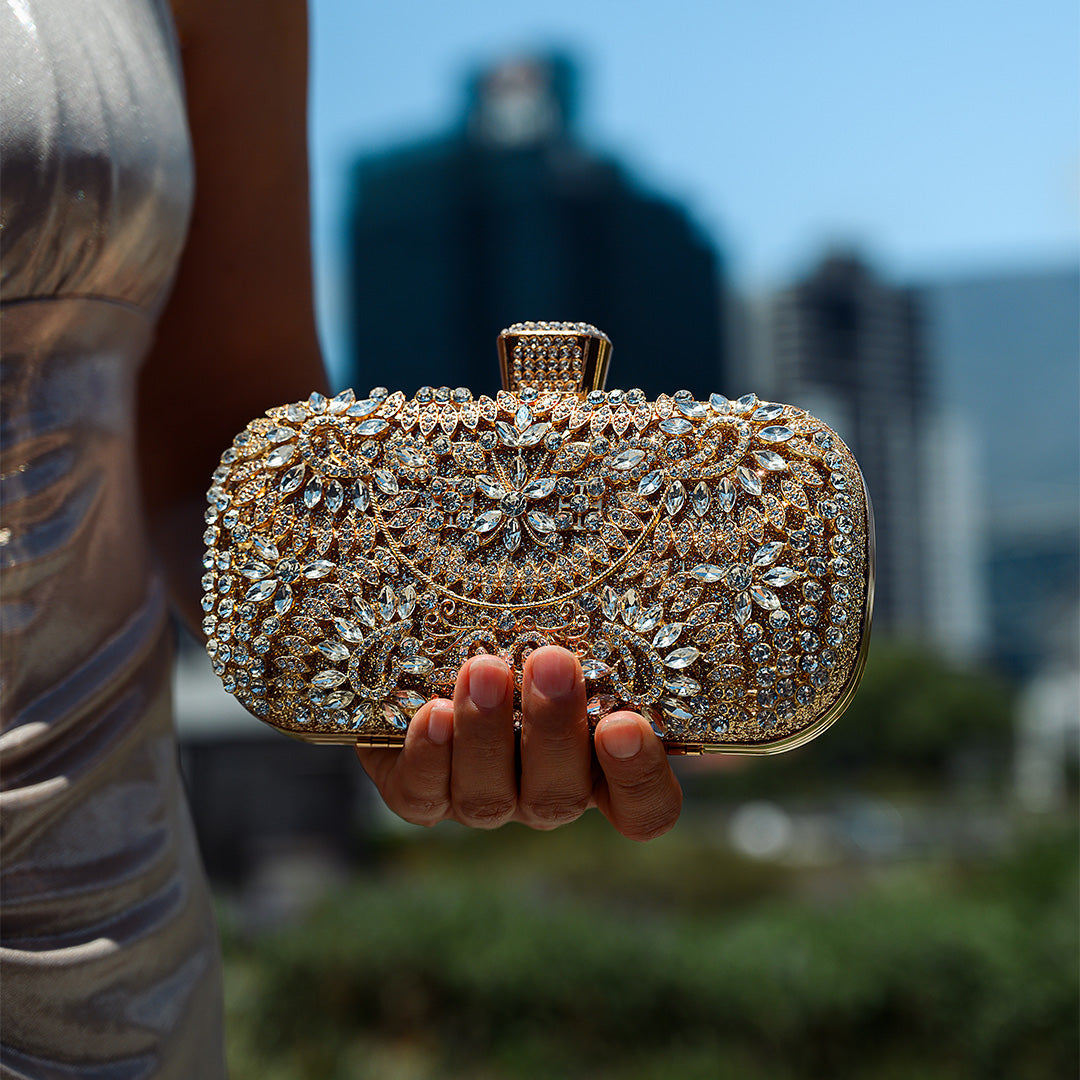 Luxa Flower Clutch Bag