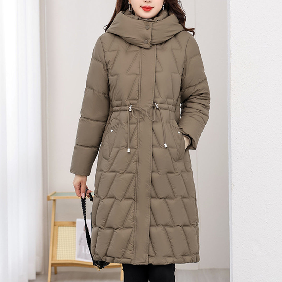 Elsie - Premium Long Quilted Jacket