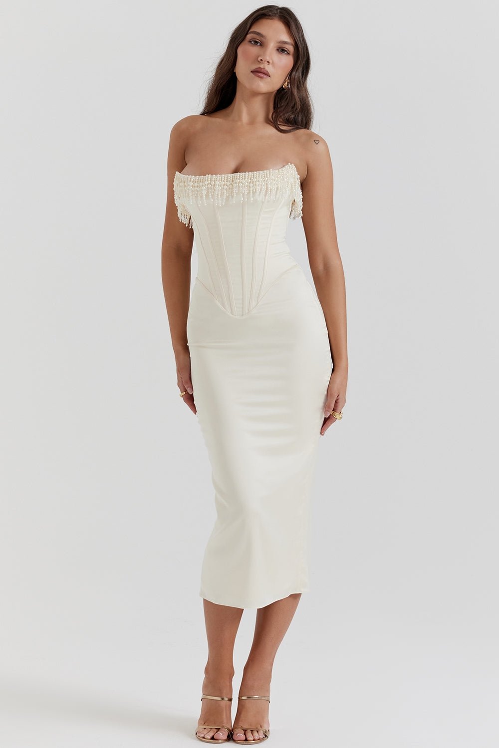 Nalita | Aura of Luxe Midi Dress