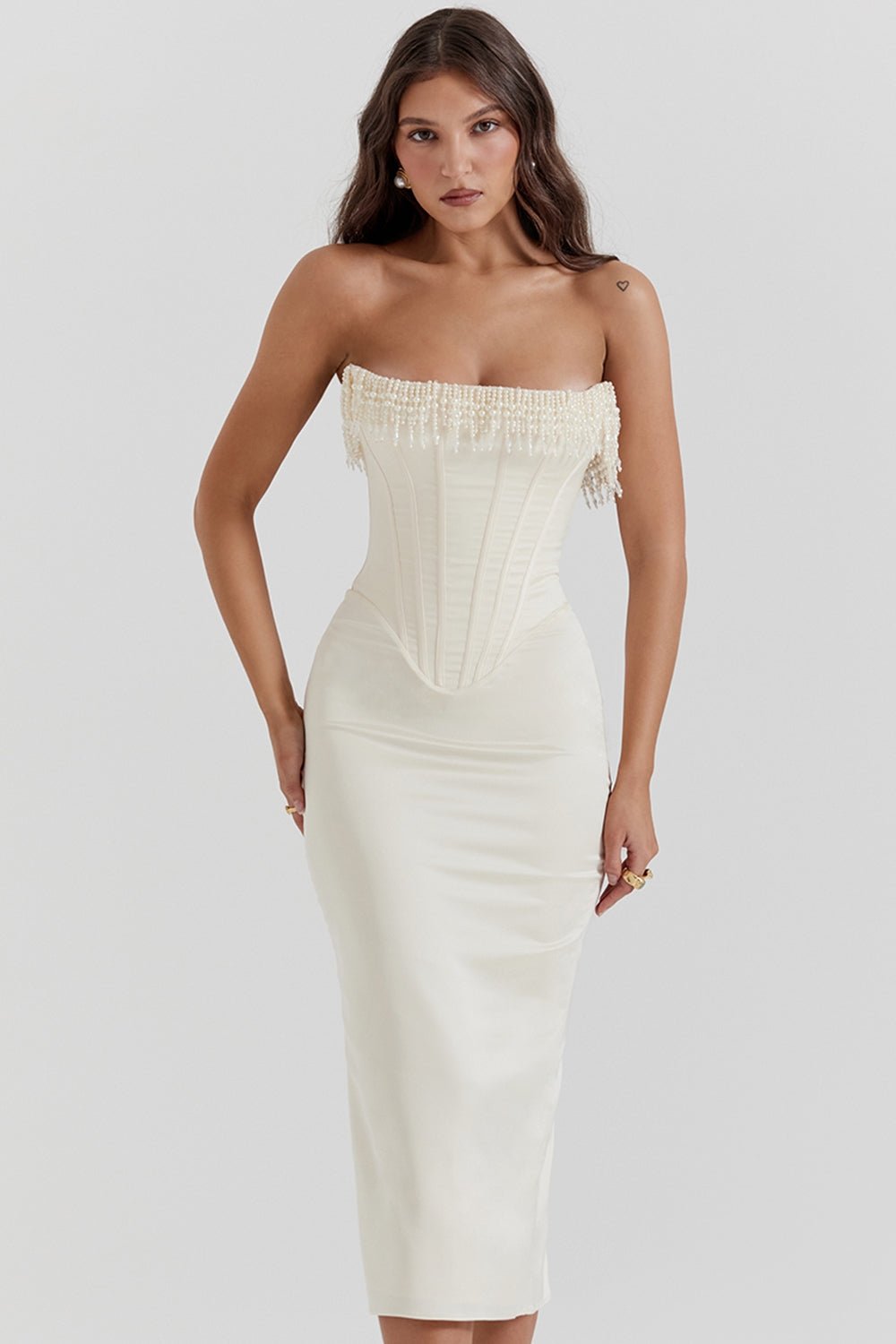 Nalita | Aura of Luxe Midi Dress