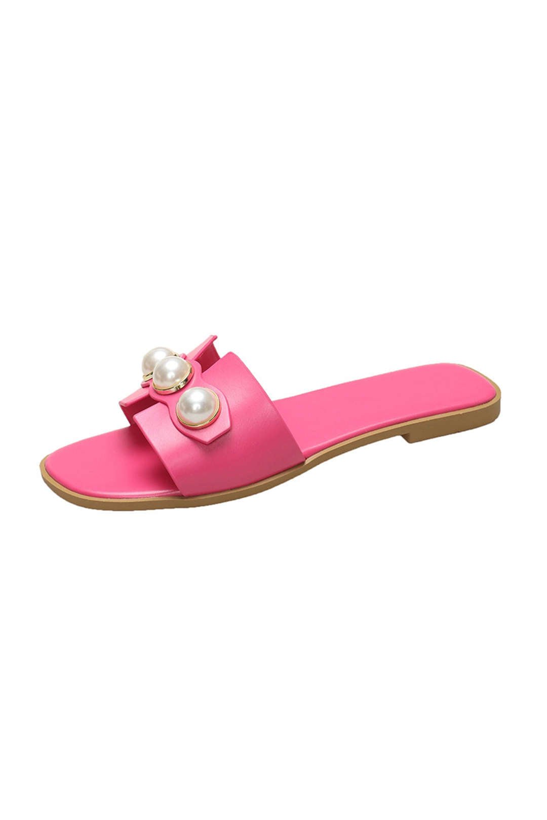 Pearl Luxe Flat Slides