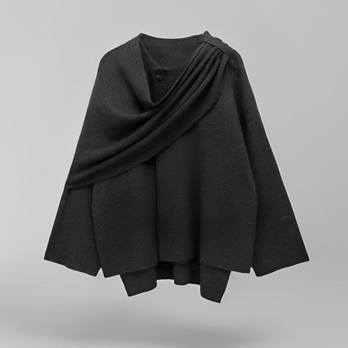 Avie - Stylish Luxury Cape Coat