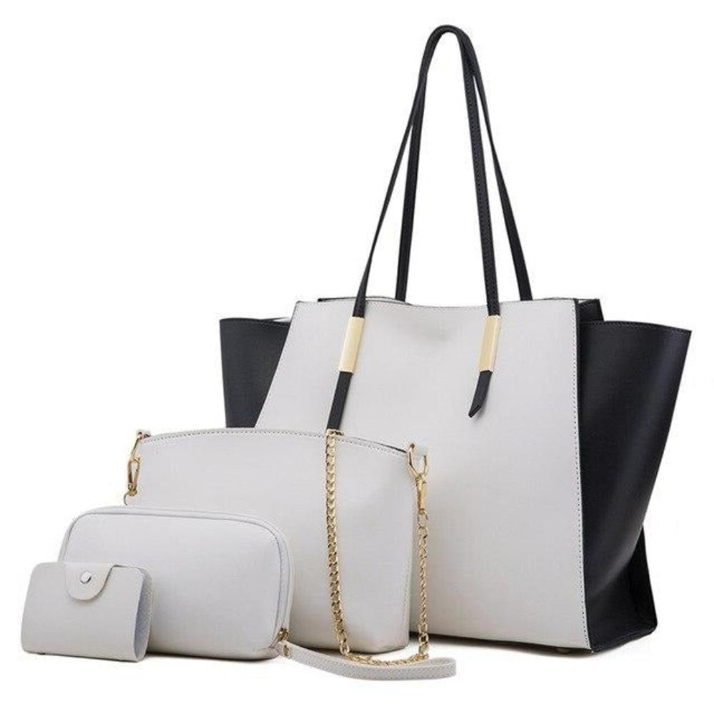 Isabella Charm Set | Luxurious 4-Piece Tote Bag Set
