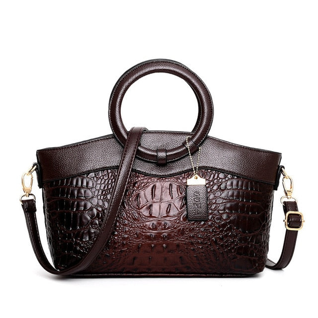 Ella Classic Croc | Versatile Vintage Bag