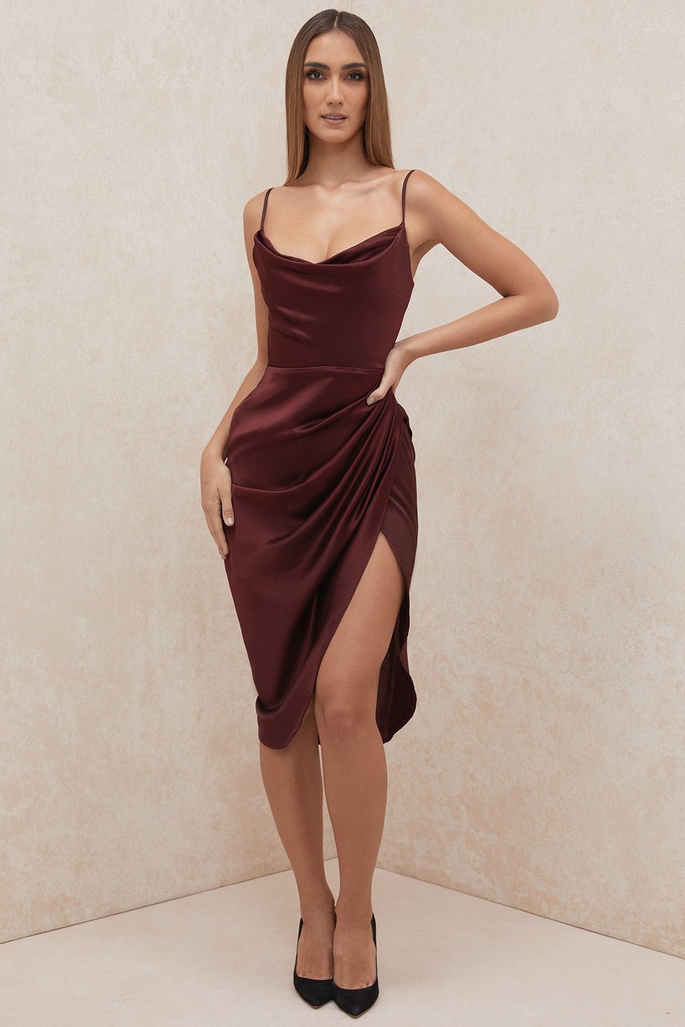 Reva | Essence of Glamour Midi Dress