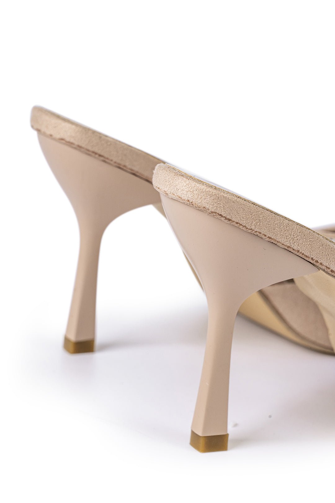 Crystal Pointed-toe Mid-heels
