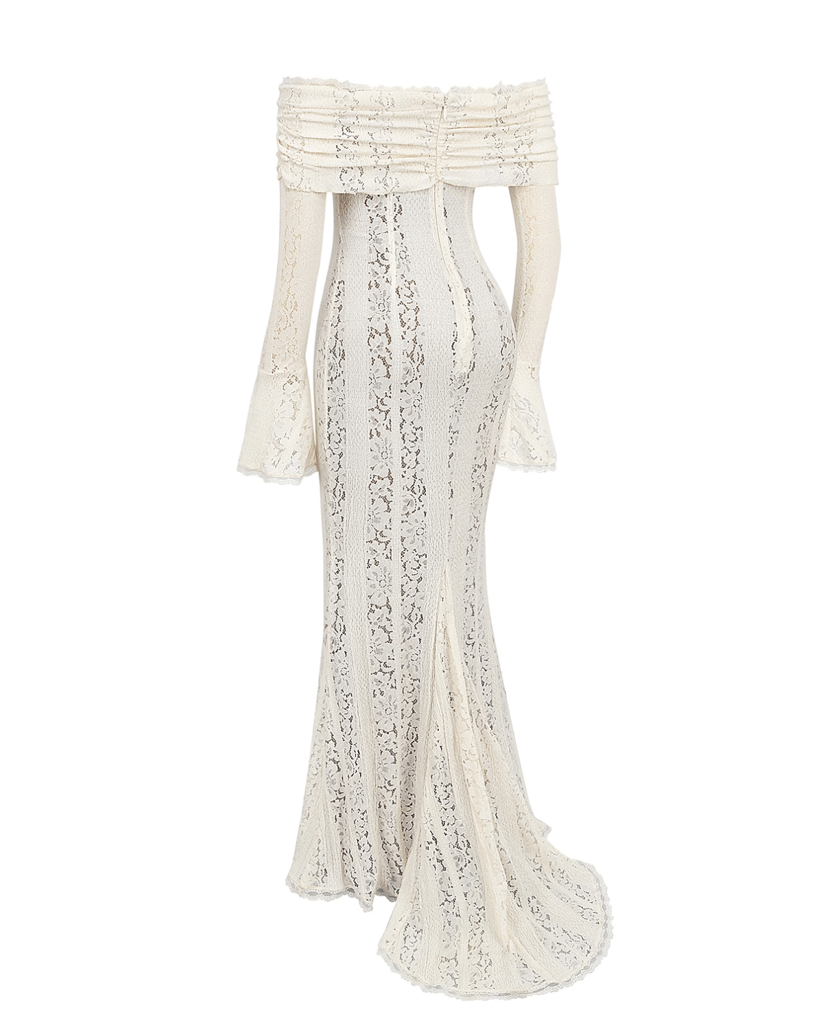 Rosalie | Lace Off-Shoulder Maxi Dress
