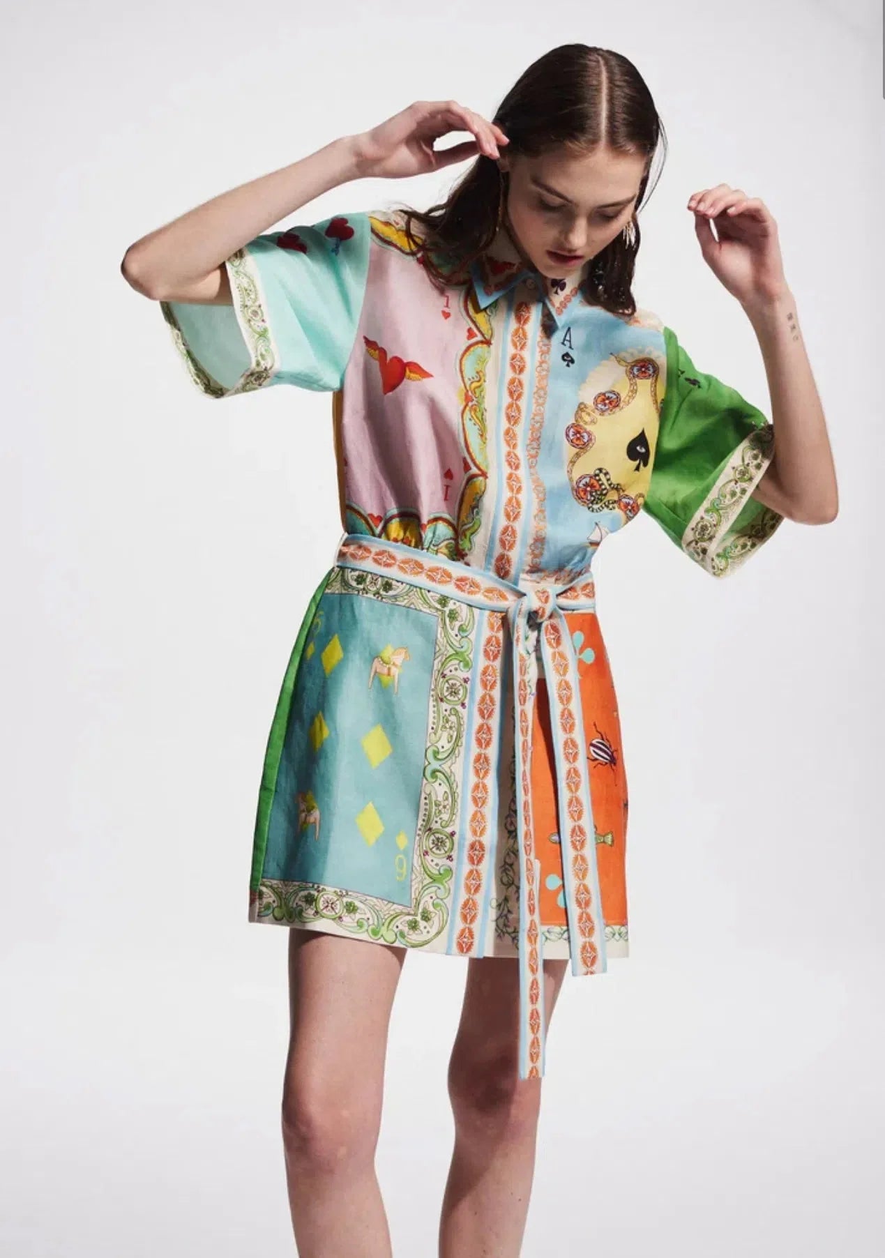 RUMMY | PRINT MINI DRESS