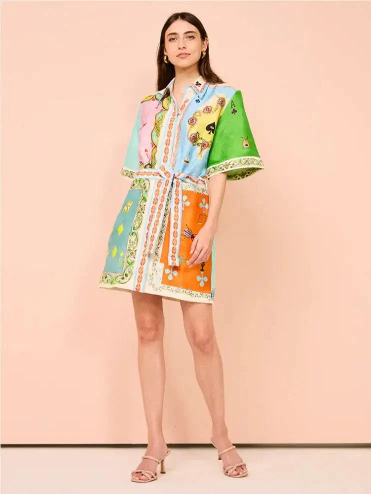 RUMMY | PRINT MINI DRESS