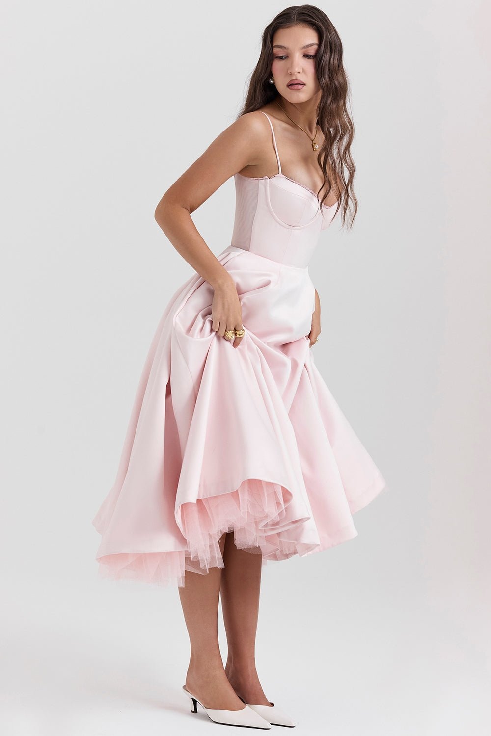 Soleil | Gown Midi Dress