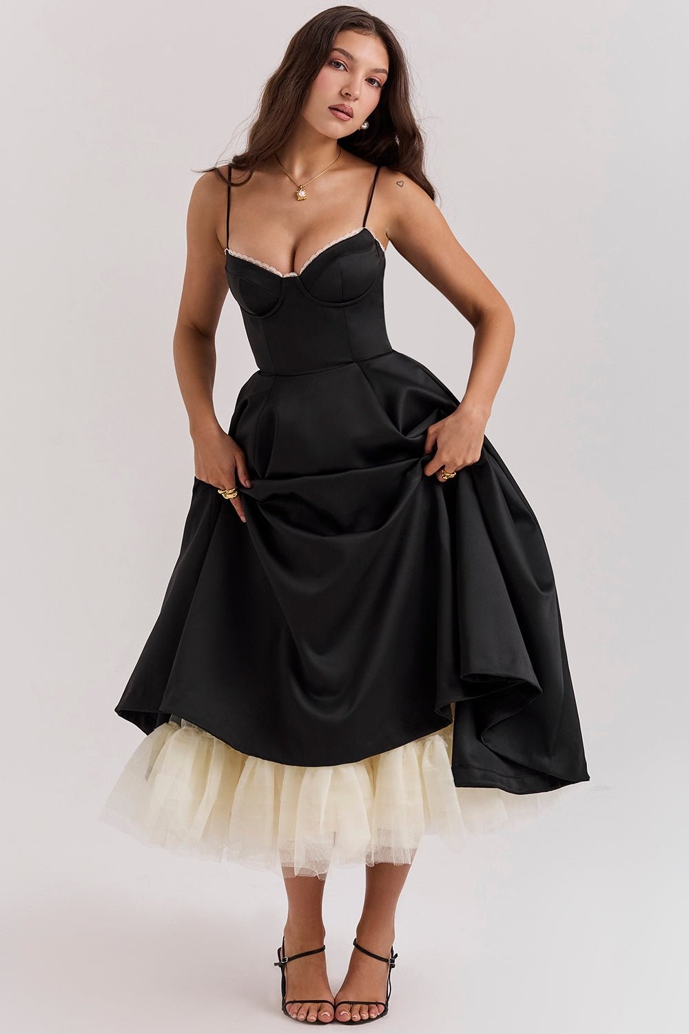 Soleil | Gown Midi Dress