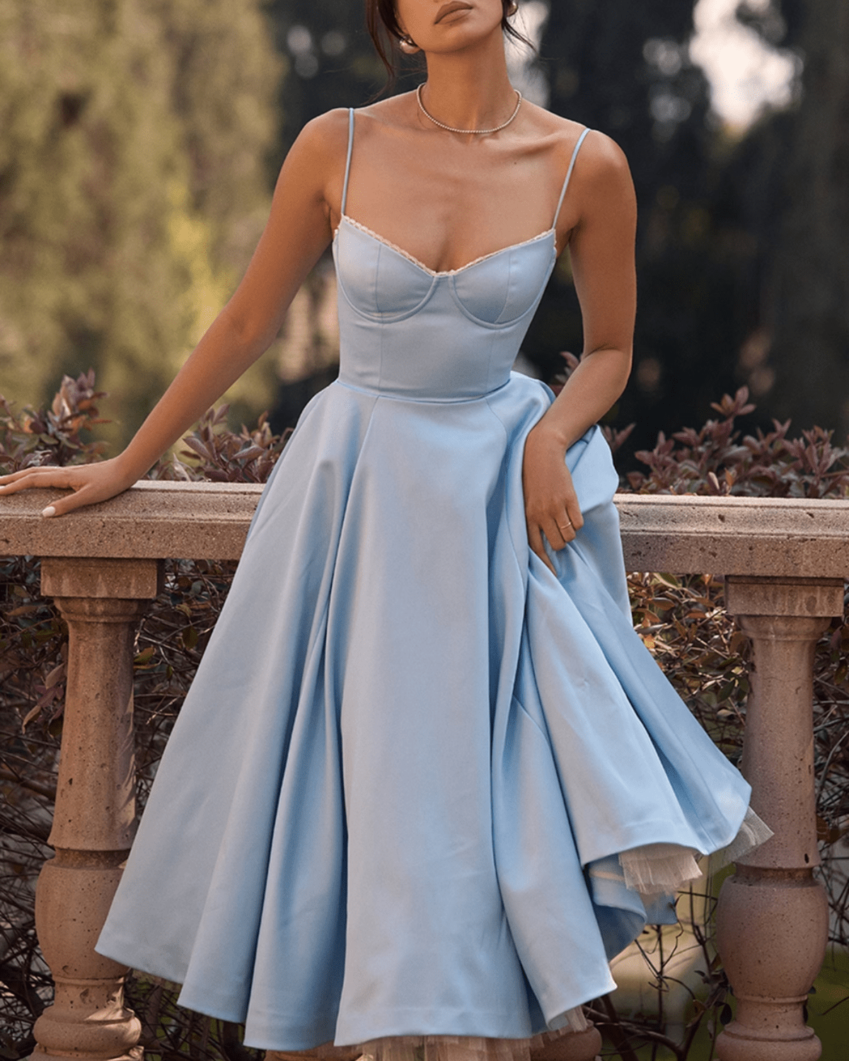 Soleil | Gown Midi Dress