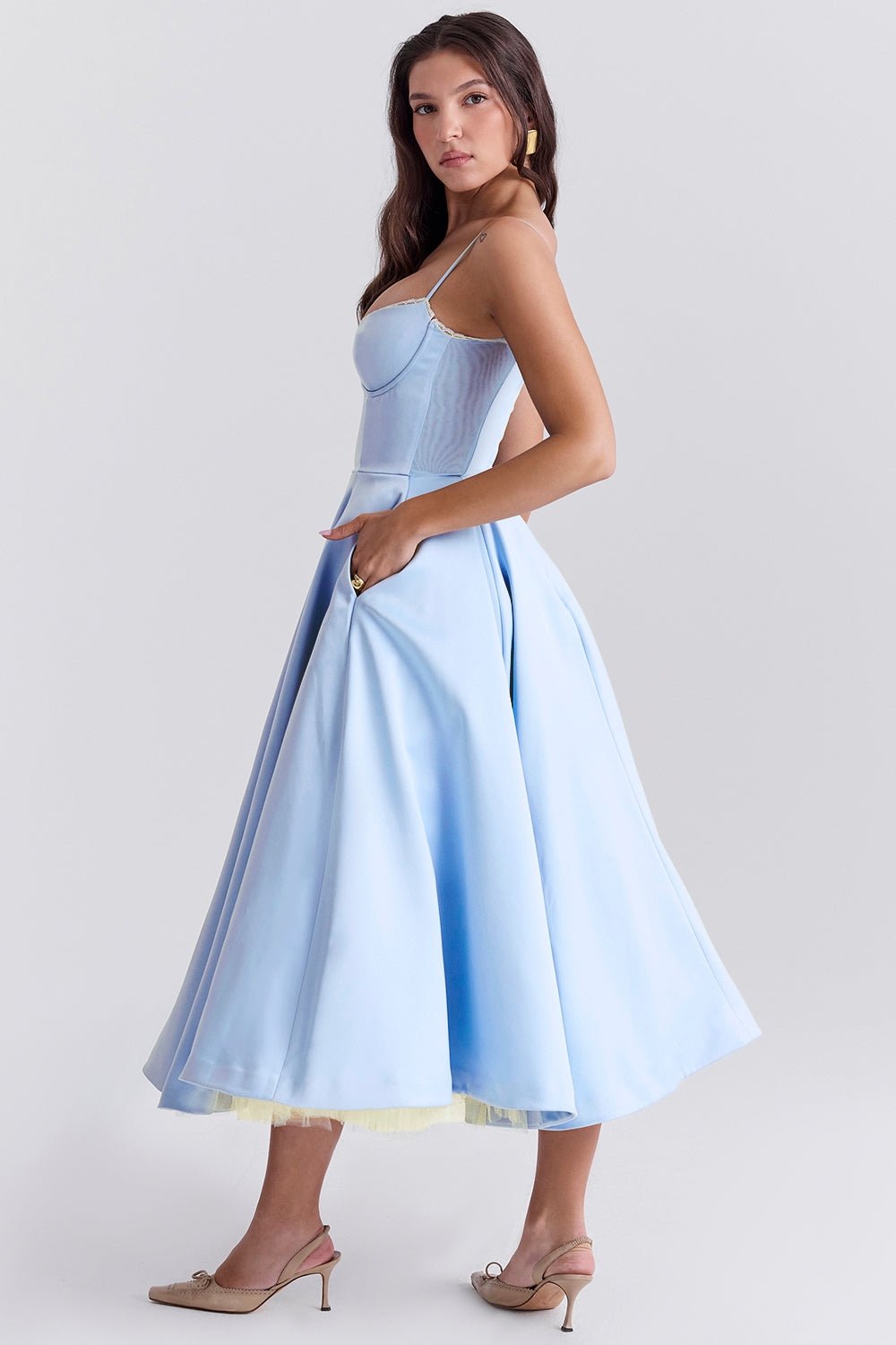 Soleil | Gown Midi Dress
