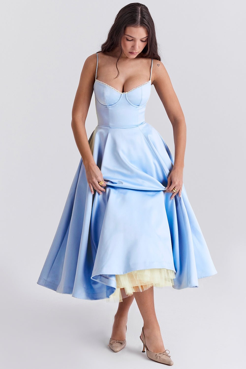 Soleil | Gown Midi Dress