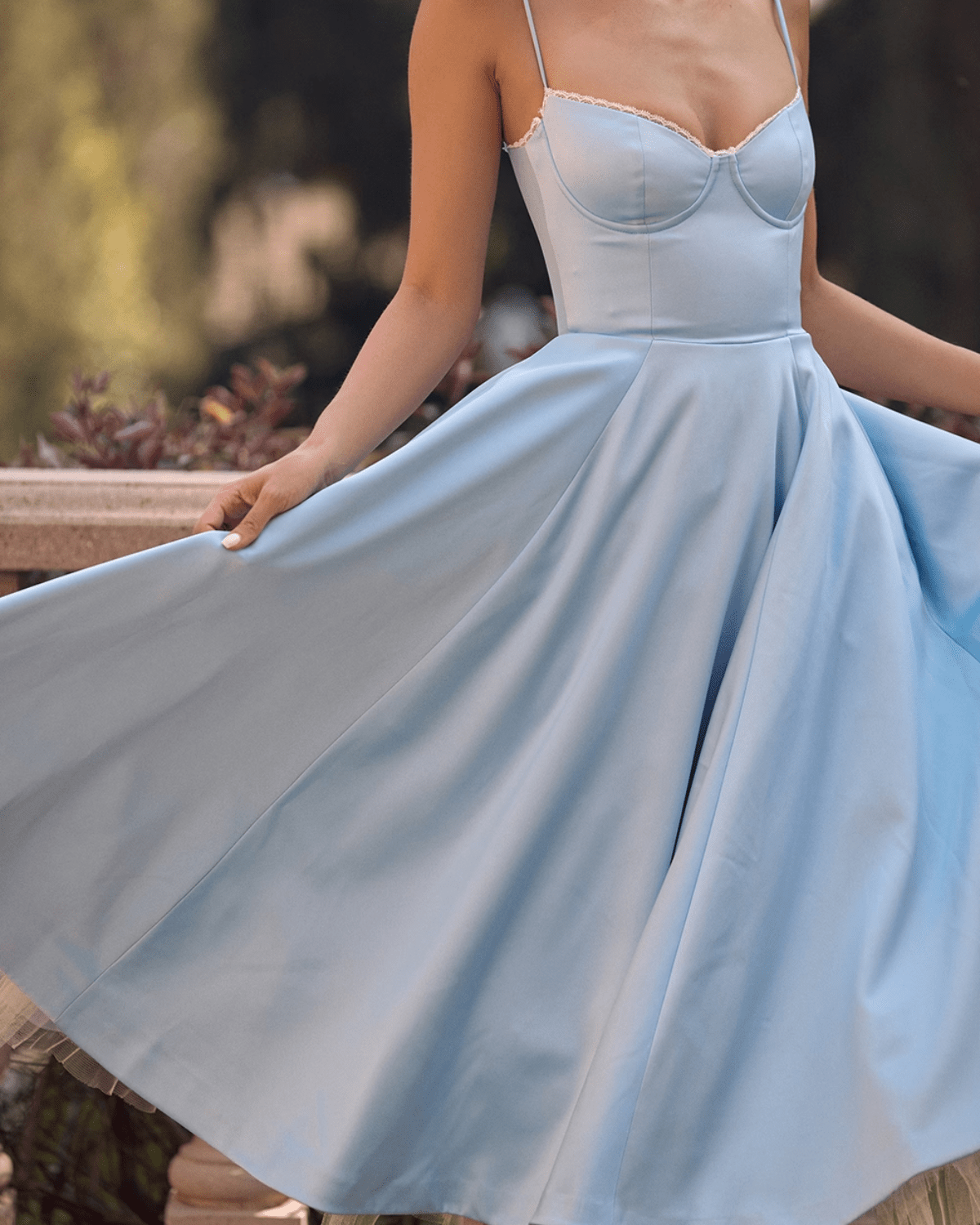 Soleil | Gown Midi Dress