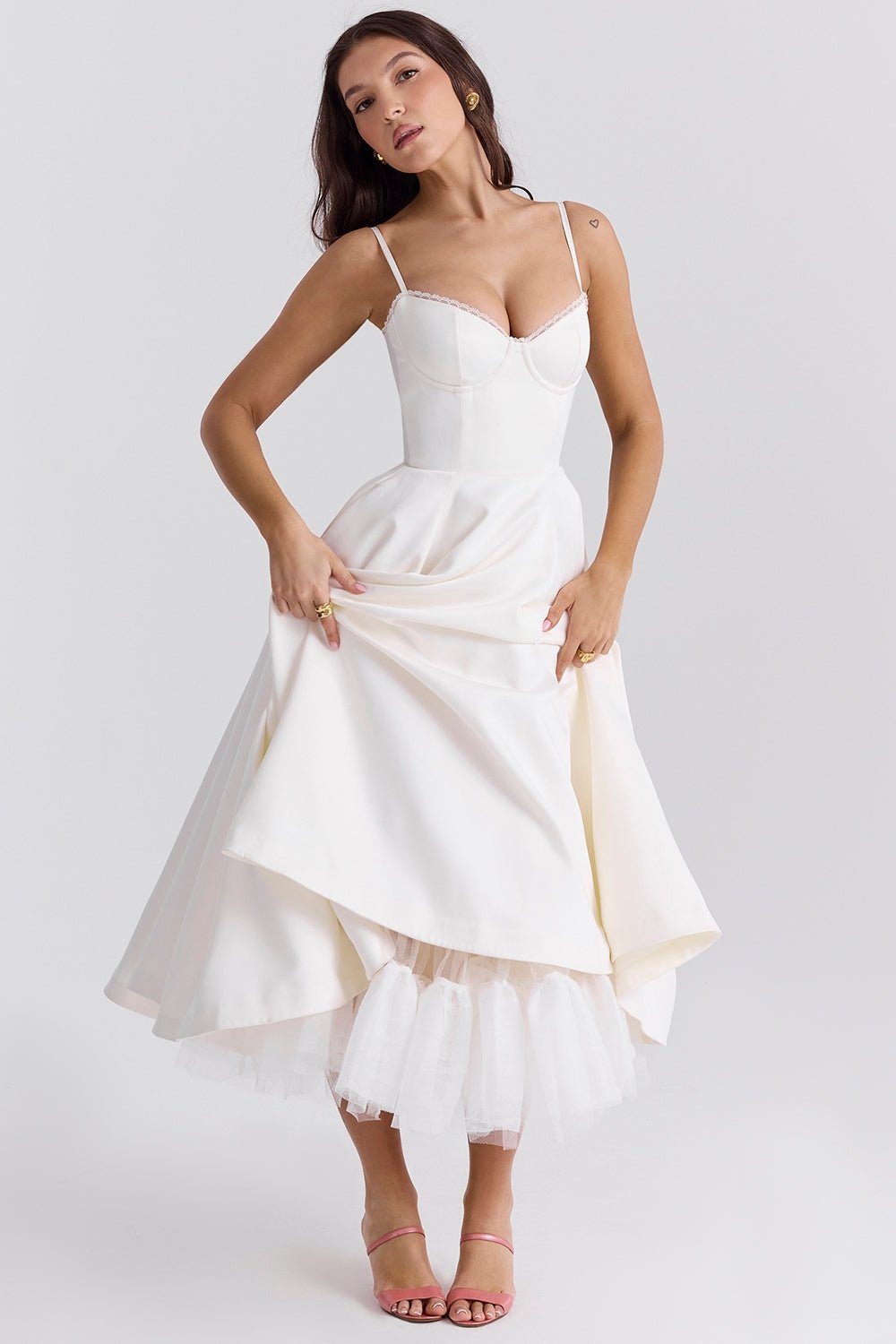 Soleil | Gown Midi Dress